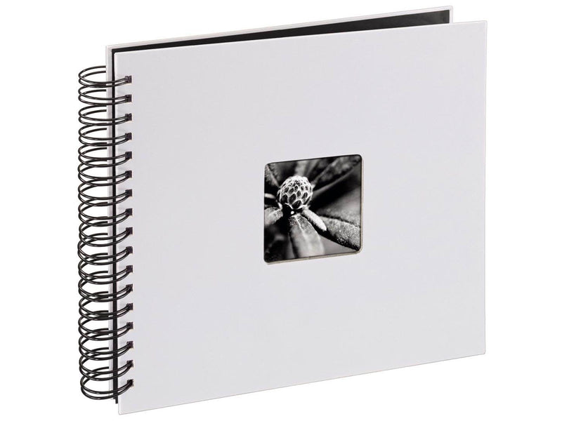 Hama "Fine Art" Spiral Album 28 x 24 cm 50 Black Pages chalk