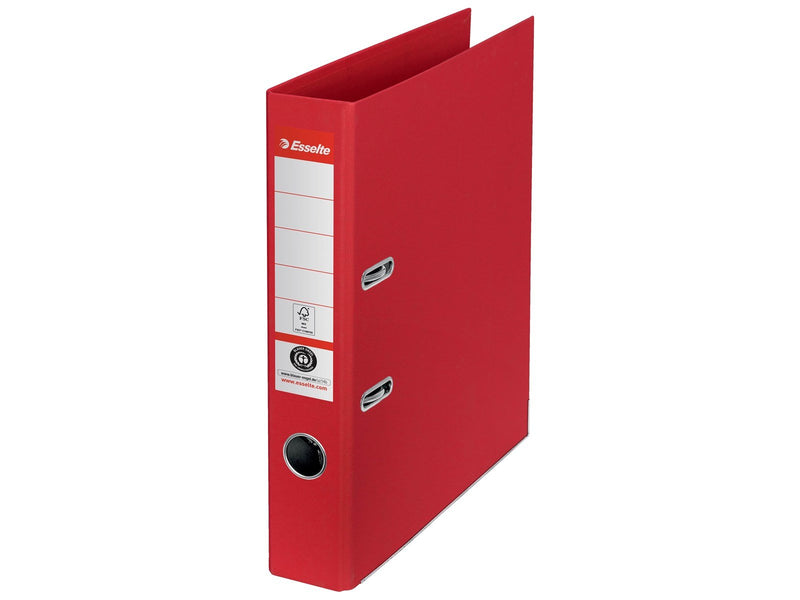 Esselte No. 1 Ordner, 100% Recycling-Karton, Rot