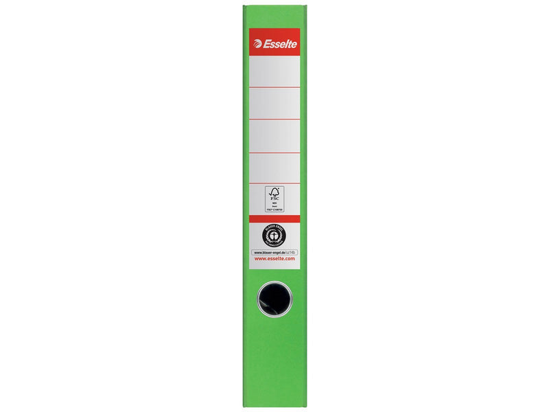 Esselte No. 1 Ordner, 100% Recycling-Karton, Grün