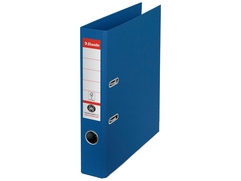 Esselte No. 1 Ordner, 100% Recycling-Karton, Blau