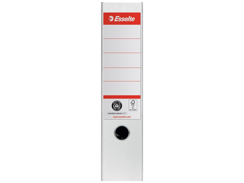 Esselte No. 1 Ordner, 100% Recycling-Karton, Weiß