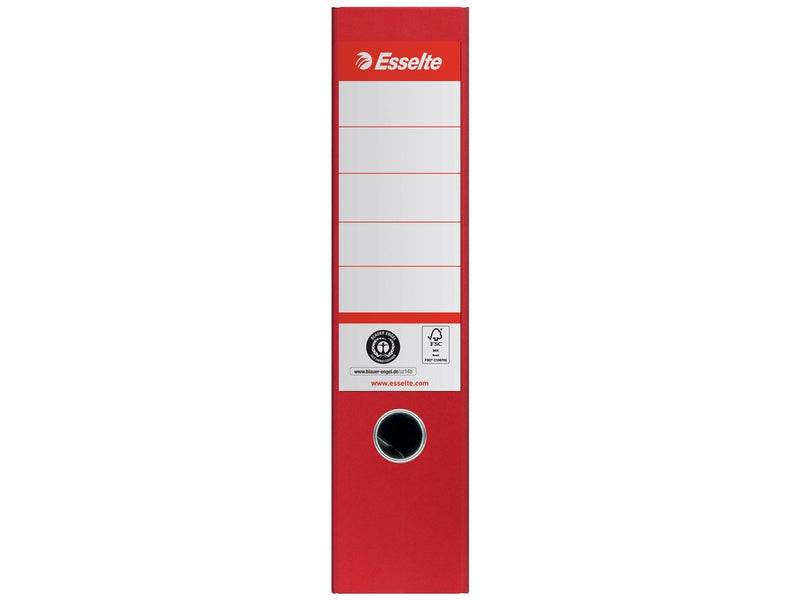 Esselte No. 1 Ordner, 100% Recycling-Karton, Rot