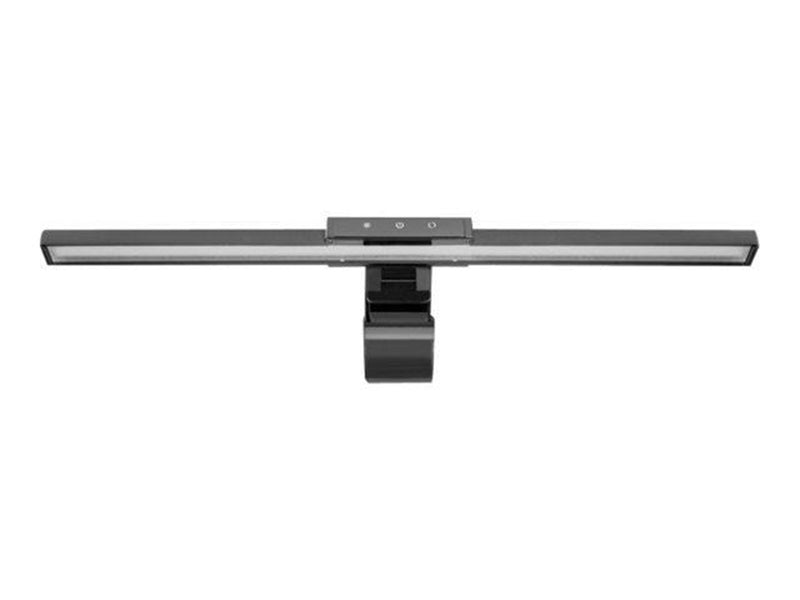DIGITUS DA-90415 - monitor reading lamp - LED - 5 W - warm to cold white light - 3000-6500 K - black