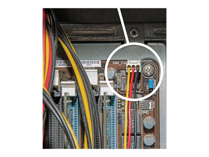 Gembird FANCASE3/Ball - case fan - Gehäuselüfter - 120mm