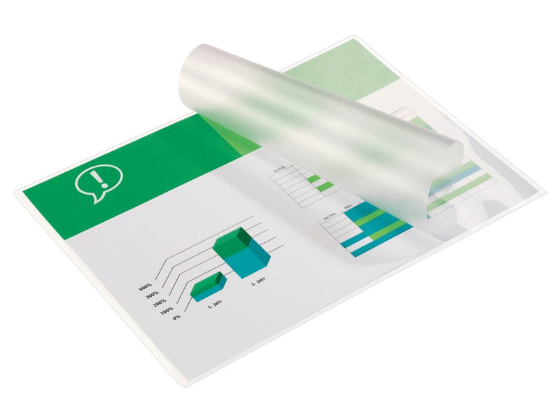 GBC Document™ Laminiertasche für Dokumente, glänzend, Format A4, 2 x 250 Mikron
