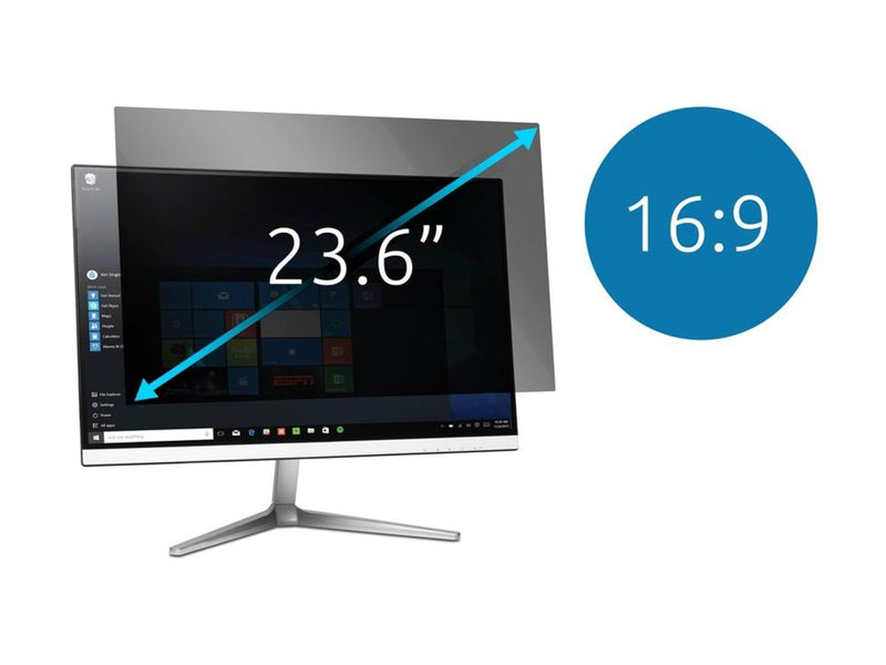 Kensington 23.6" (16:9) Blickschutzfilter für Bildschirme