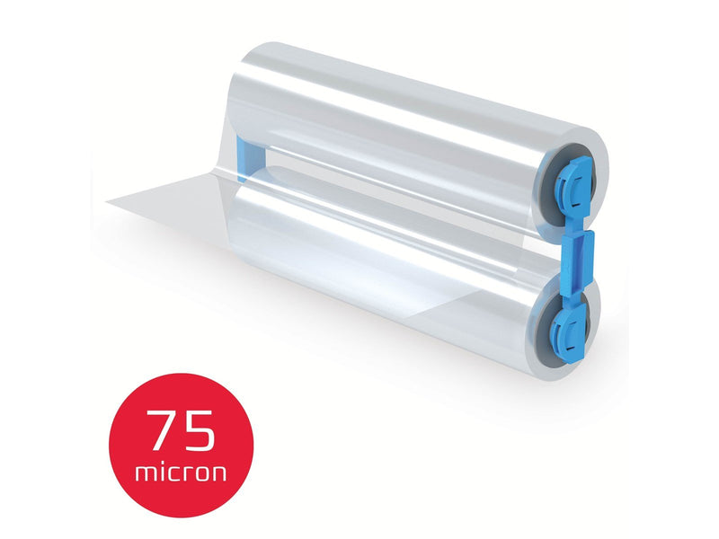 GBC Foton 30 Ersatz-Laminierrolle 75 mic Hochglanz für Nachfüllbare Kassette