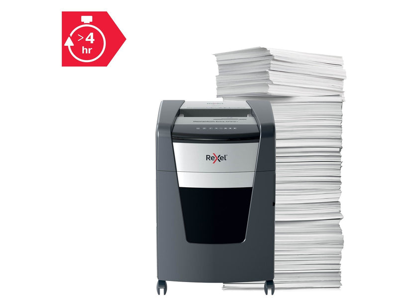 Rexel Momentum Extra XP512+ Anti-Papierstau Mikroschnitt-Aktenvernichter