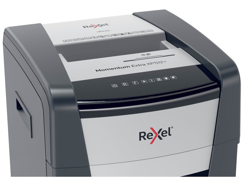 Rexel Momentum Extra XP512+ Anti-Papierstau Mikroschnitt-Aktenvernichter