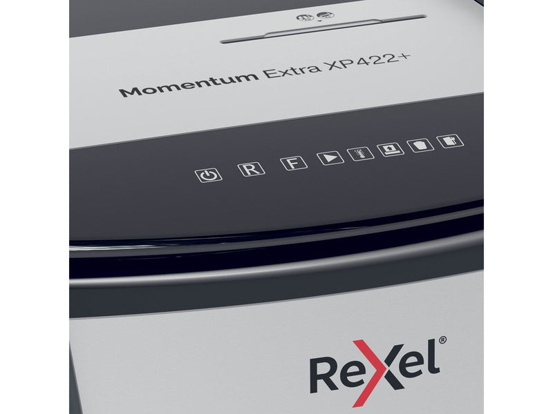 Rexel Momentum Extra XP422+ Anti-Papierstau Partikelschnitt-Aktenvernichter