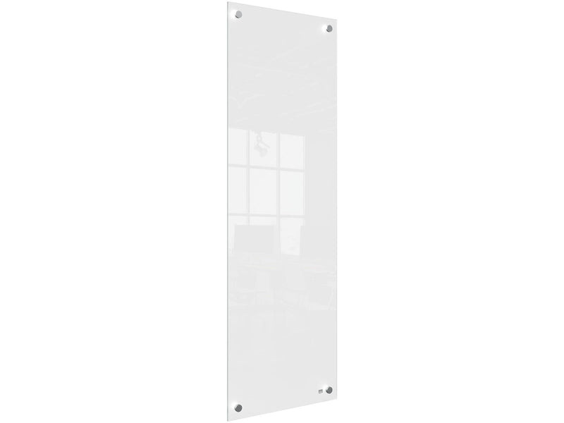 Nobo  Schmales Glas Whiteboard 30 x 90 cm Weiß