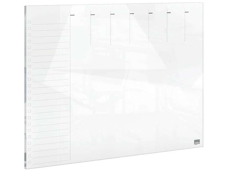 Nobo Glas Wochenplaner 56 x 43 cm