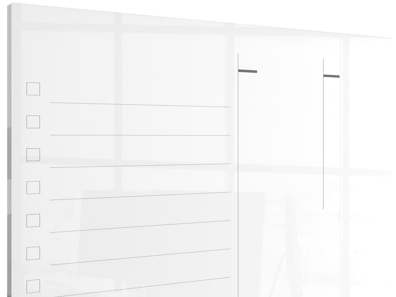 Nobo Glas Wochenplaner 56 x 43 cm
