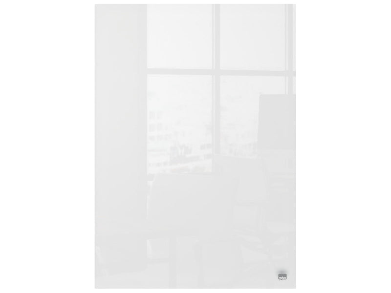 Nobo Glas Desktop-Notiztafeln 15,2 x 23 cm, 2er Set