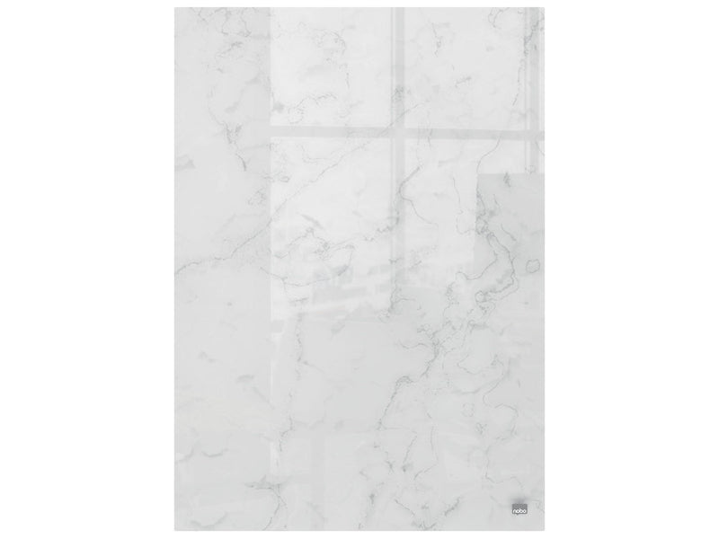Nobo Glas Desktop-Notiztafeln 15,2 x 23 cm, 2er Set
