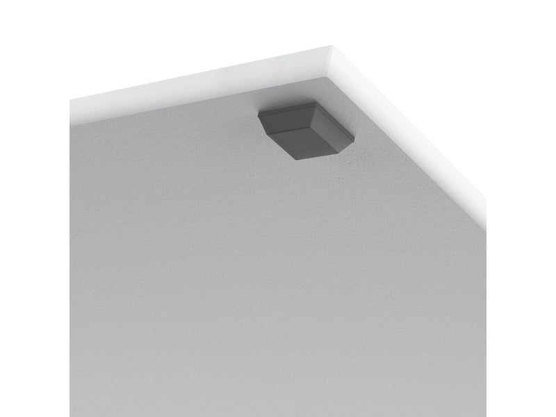 Nobo Glas Desktop-Notiztafeln 15,2 x 23 cm, 2er Set