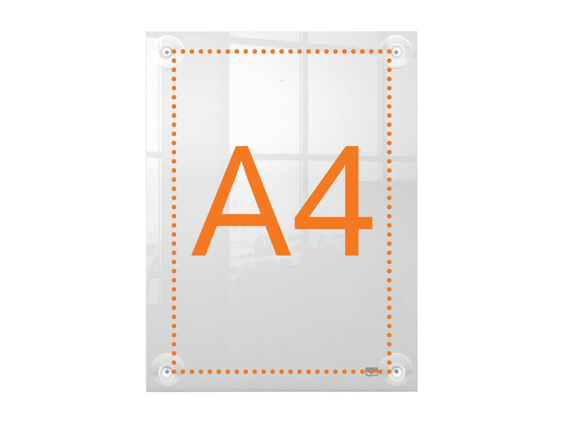 Nobo Premium Plus Acryl Posterrahmen A4, flexible Montage