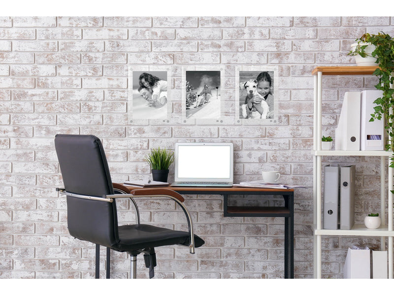 Nobo Premium Plus Acryl Posterrahmen A5, Wandmontage