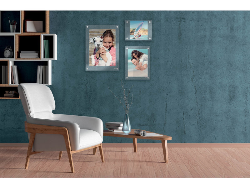 Nobo Premium Plus Acryl Posterrahmen A5, Wandmontage