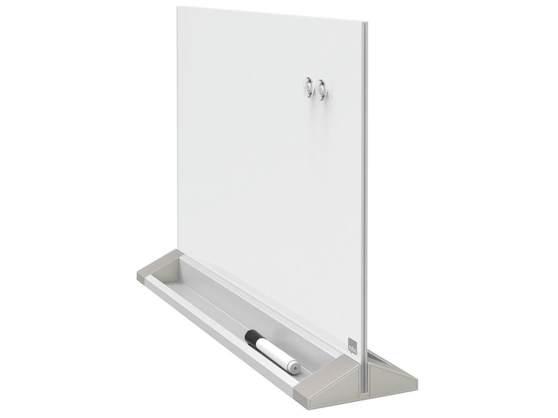 Nobo Glas Desktop-Tafel mit magnetischer Glasoberfläche 60 x 43 cm