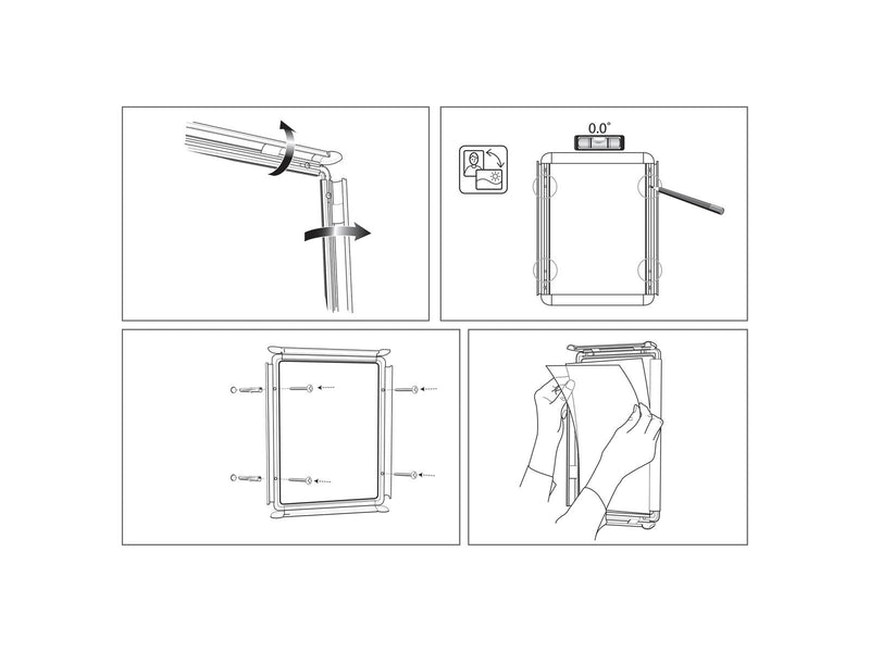 Nobo Premium Plus Plakatrahmen A2