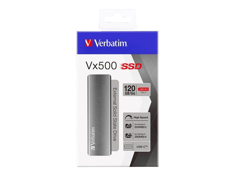 Verbatim Vx500 - SSD - 480 GB - USB 3.1 Gen 2
