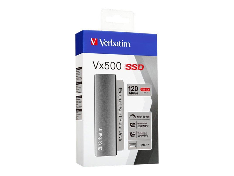 Verbatim Vx500 - SSD - 480 GB - USB 3.1 Gen 2
