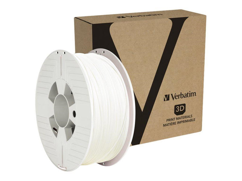 Verbatim PLA 3D filament - White