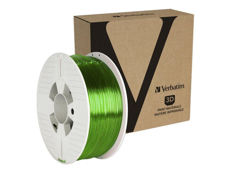 Verbatim - transparent green - PETG filament