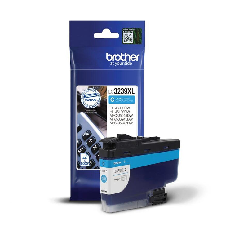 Brother Original LC-3239XLC Druckerpatrone - cyan (LC3239XLC)