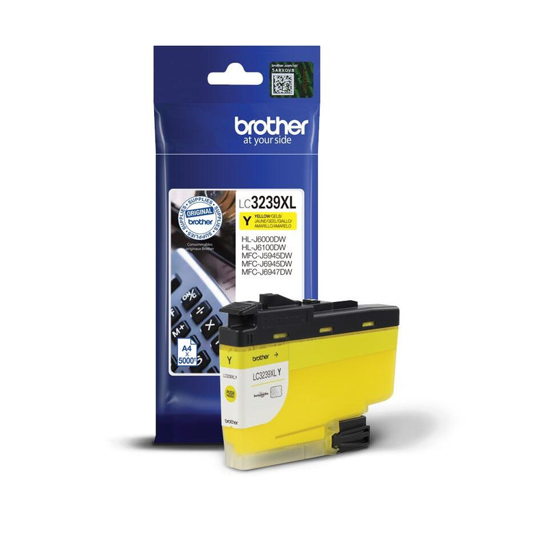 Brother Original LC-3239XLY Druckerpatrone - gelb (LC3239XLY)