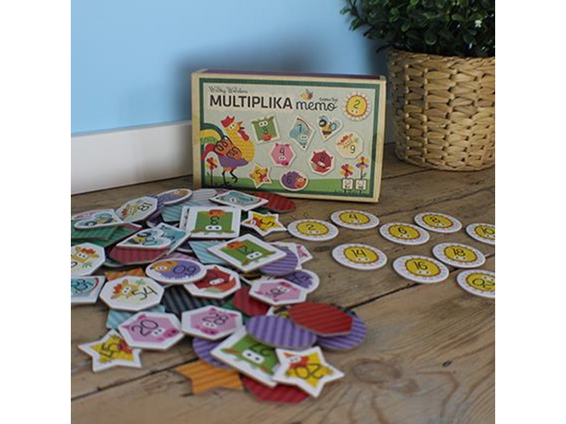 Barbo Toys Wacky Wonders - MultiplikaMemo - 2-10 tabellen DK/SE