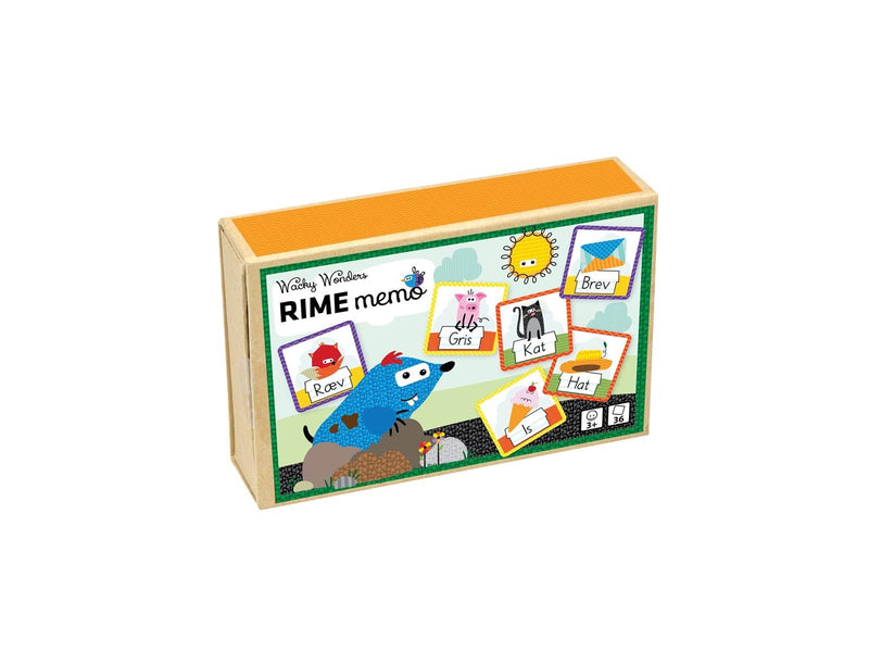 Barbo Toys Wacky Wonders - Rime Memo DK