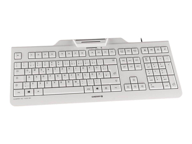 Cherry KC 1000 SC - Tastaturen - Englisch - Grau