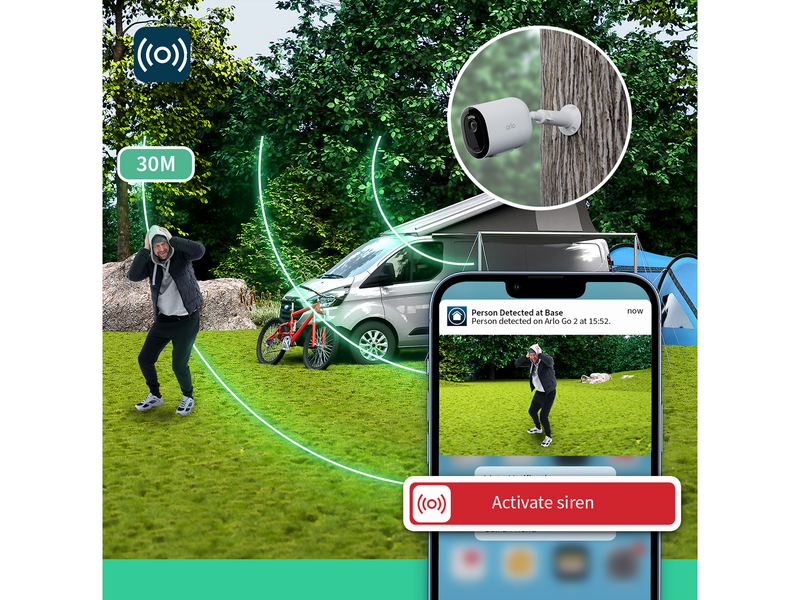 Arlo Go 2 4G/Wi-Fi Security Camera