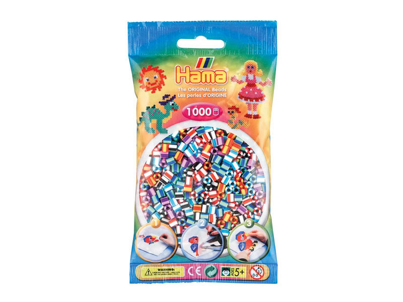Hama Ironing bead set - Zebra 1000 pcs