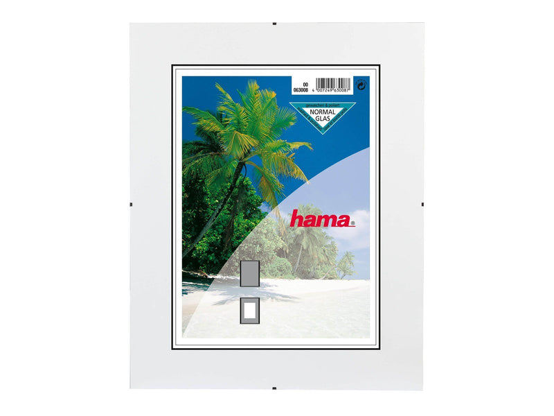 Hama "Clip-Fix" Frameless Picture Holder normal glass 15 x21 cm