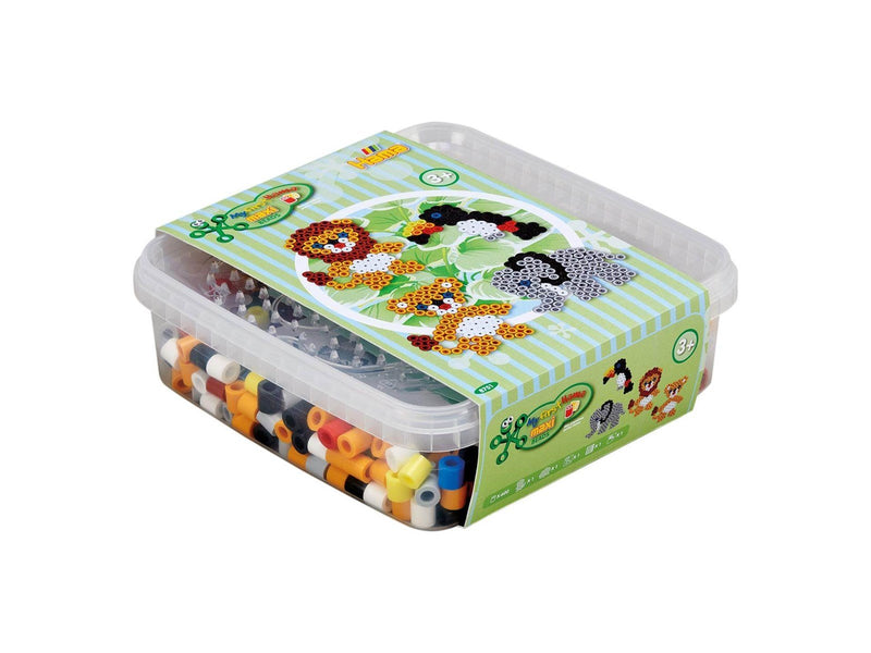 Hama Bead Set Maxi - Wild Animals 600 pcs