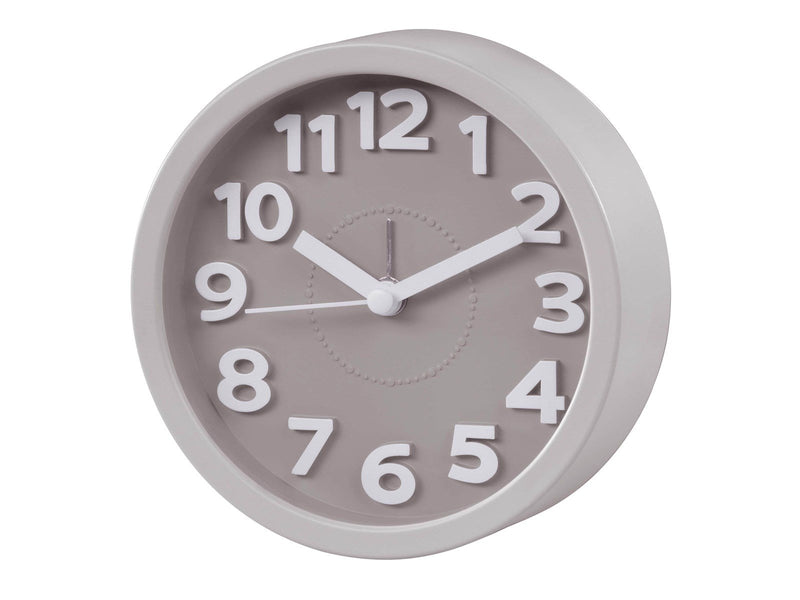 Hama "Retro" Alarm Clock round taupe