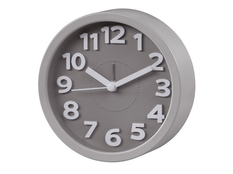 Hama "Retro" Alarm Clock round taupe