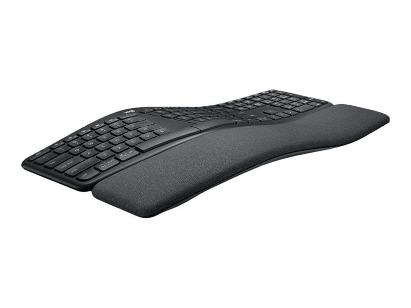 Logitech ERGO K860 - keyboard - AZERTY - French - graphite - Tastaturen - Französisch - Schwarz