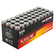 ANSMANN Batterien Red Alkaline Micro AAA 1,5 V - 40 Stück