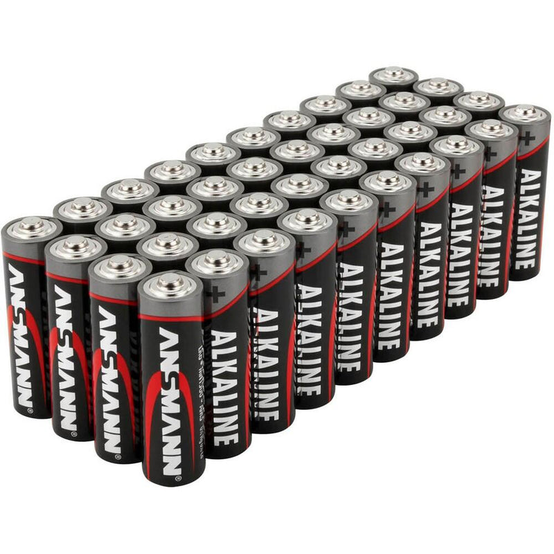 ANSMANN Batterien Red Alkaline Micro AAA 1,5 V - 40 Stück
