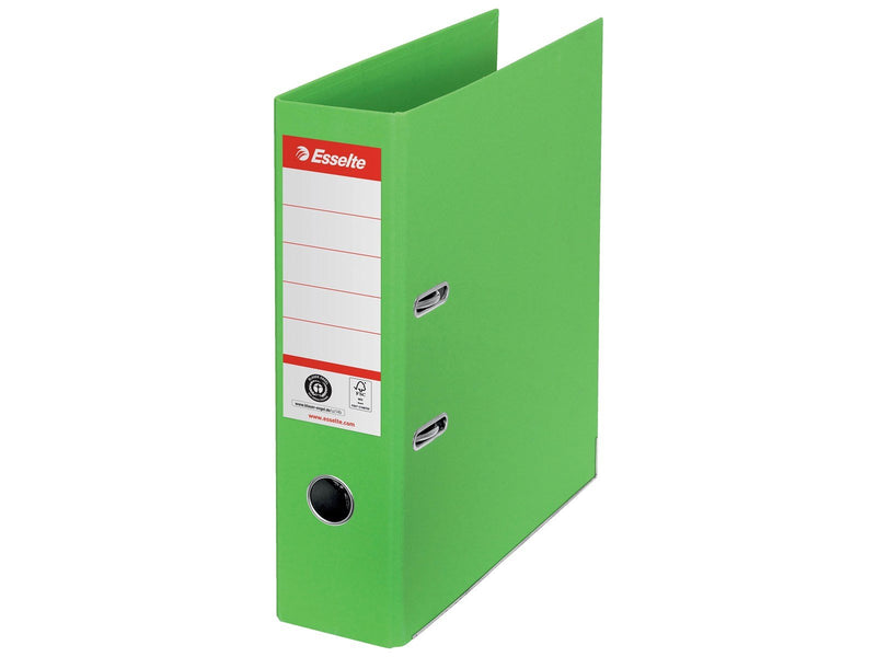Esselte No. 1 Ordner, 100% Recycling-Karton, Grün