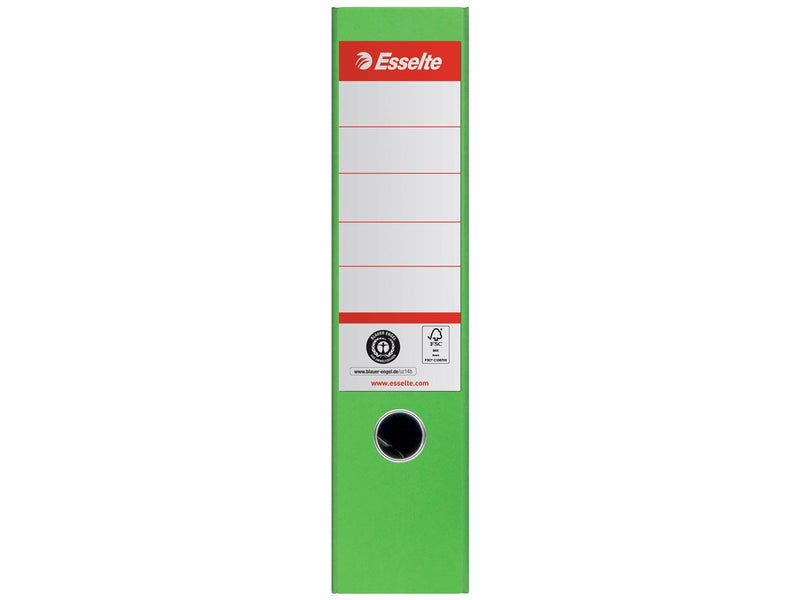 Esselte No. 1 Ordner, 100% Recycling-Karton, Grün