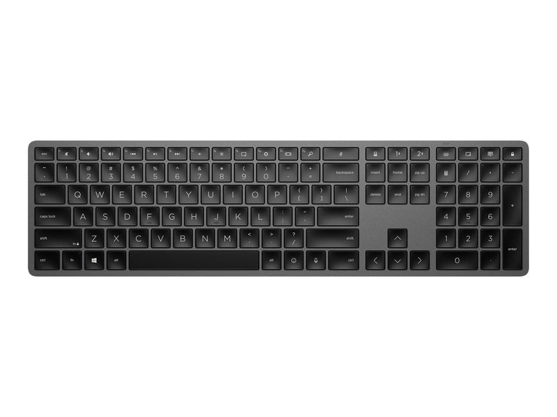 HP Dual Mode 975 - Tastaturen - Englisch - Schwarz
