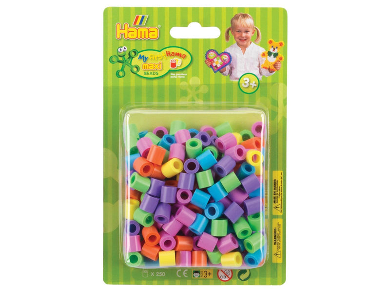 Hama Beads Maxi - Pastel Mix 250 pcs