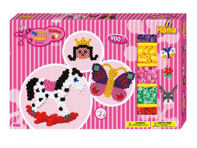 Hama Ironing beads set Maxi-pink 900 pcs