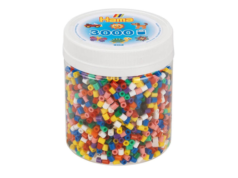 Hama Beads Set  in Jar - Mix Standard 3000 pcs