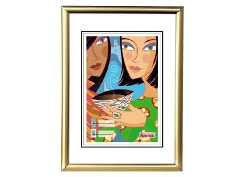 Hama "Madrid" Plastic Frame gold 20 x 30 cm